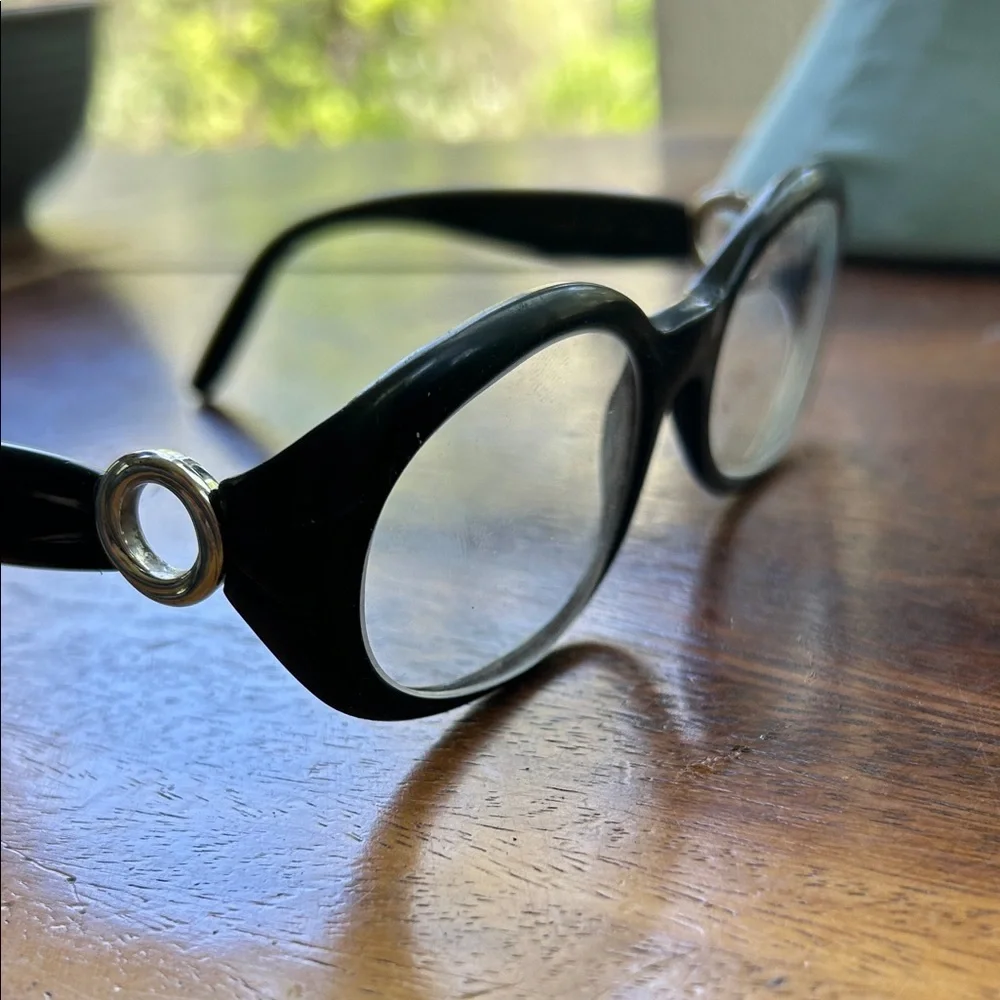 Cartier Vintage Classic Oval Black Reading Glasses !!
